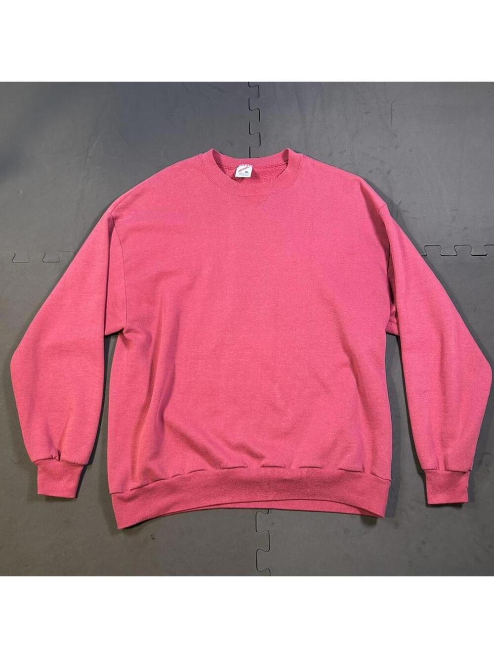 Jerzees Men's Pink and Red Sweatshirt